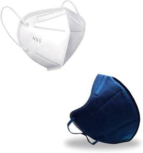 7SHIELD REUSABLE FACE MASK BIS Certified Mask FFP2 S MASK Men , Women N95 MASK N-95 Reusable, Water Resistant, Washable