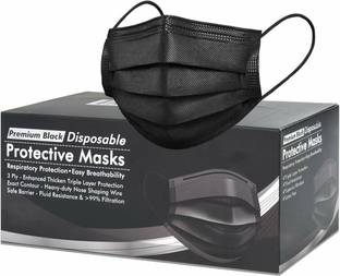 DM SPECIALLY FOR SPECIALIST lack Mask Pharmaceutical Surgical Mask 3 Layered Surgical Mask Surgical Mask With Melt Blown Fabric Layer