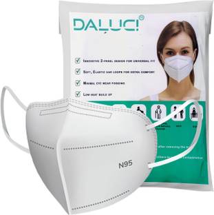 DALUCI N95 / KN95 FFP2 5 Layer Reusable,Washable, Anti - Pollution , Anti - Virus Breathable Face Mask 5 Layer For Women -Men