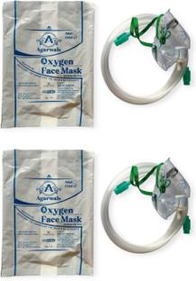 Agarwals Agarwals Oxygen Face Mask Child(2 PIECES) Oxygen Face Mask Child(2 PIECES) Non-Reusable