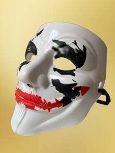 EDB Unique Joker Vendetta Hacker Anonymous Party Halloween Comic Face Mask Party Mask