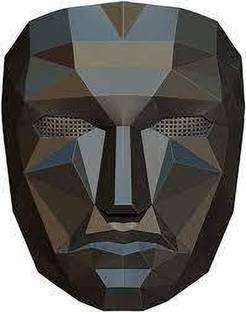 yubirth Horror game popular characters squad game master black mask Decorative Mask