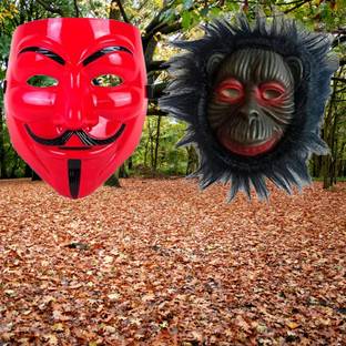 Jai mhakal Mind-blowing combo pack Decorative Mask