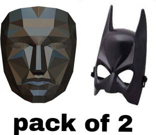 yubirth Dark knight super hero Batman vs black squad game master decorative mask Decorative Mask
