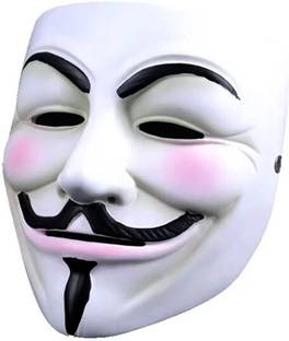 Selva Front Vendetta Anonymous Halloween Masquerade Hacker Mask Party Mask