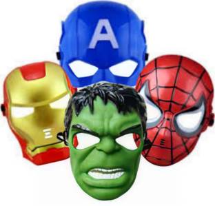 yubirth The last game the Avengers super hero pack of 4 party Mask Party Mask