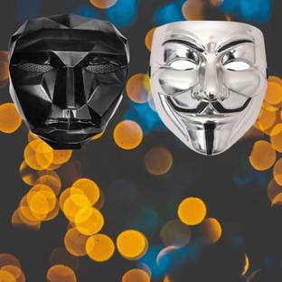 JAI GURU JI 2 horror show pack mask combo Decorative Mask
