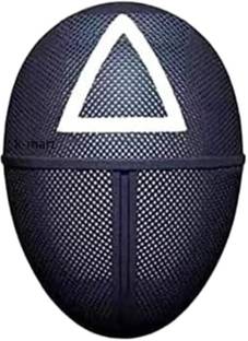 yubirth Triangle famous character squad game black mask pack of 1 Decorative Mask