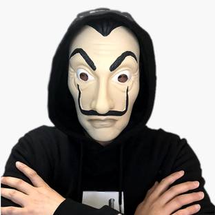 Selva Front Money Heist /La Casa de Papel Salvador Dali Decorative Mask