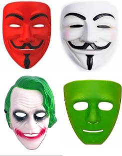 yubirth Amazing collection combo pack of 4 party decorative mask Decorative Mask