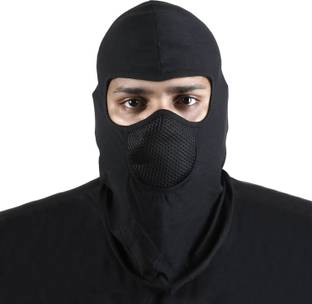 CareDone Black Helmet Skull Cap for Men & Women
