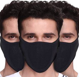 SPENCA Ninja BLACK 3pcs combo Party Mask