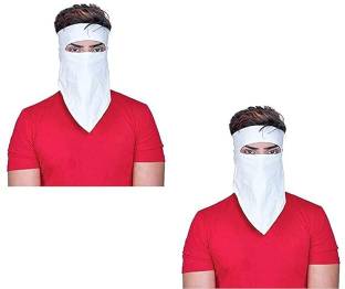 crowd Bike Cotton Riding Rumal Face Mask Pack of 2 Decorative Mask