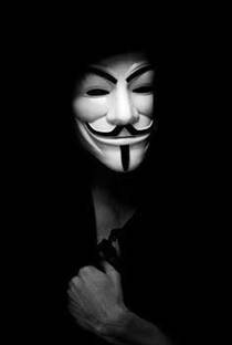 AEFSATM Vendetta Hacker Anonymous Masquerade mask Decorative Mask