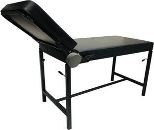 APPLE FURNITURE Massage bed Manual operated Facial bed made of iron (Black) Thermal Massage Bed