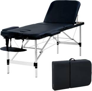 R A Products Table Portable Massage Bed 3 Folding 73 Inch Height Adjustable Aluminium Bed Spa Massage Bed