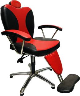 SOMRAJ Beauty Parlour/Salon/ Chair with Push Back & Hydraulic(Red Black) Massage Chair