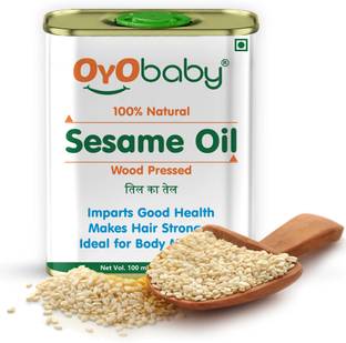 Oyo Baby Wood Pressed Sesame oil for Hair, Skin and Massage