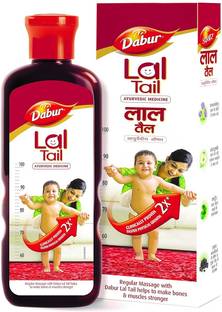 Dabur Ayurvedic baby oil lal tail ayurvedic baby oil 100ml*2