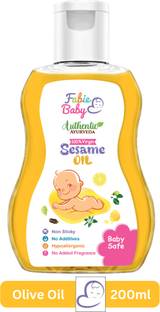 Fabie Baby 100% Authentic Pure Organic Sesame Oil (Coldpressed & Unrefined)