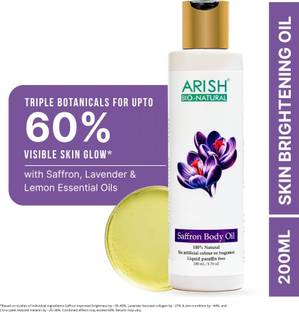 ARISH BIO-NATURAL Saffron Body Oil 200ml