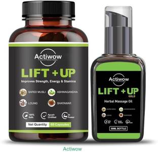 Actiwow Lift Up Oil & Capsule with Ashwagandha & Shatavari for Relaxation