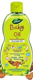 Dabur Baby Oil 200ml with Ayurvedic nourishing baby massage oil