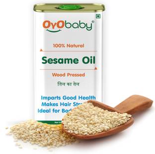 Oyo Baby Wood Pressed Sesame oil for Hair, Skin and Massage