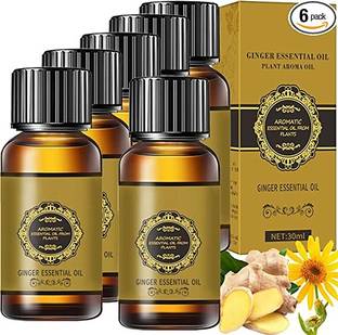 Dazorr Belly Drainage Ginger fat reduce massage Lymphatic Drainage Ginger slim Oil Men & Women