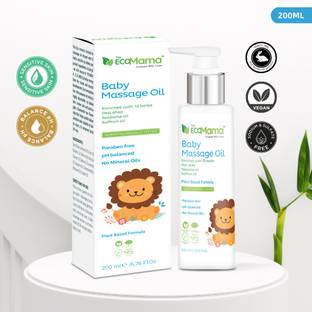 The Eco Mama Baby Massage Oil