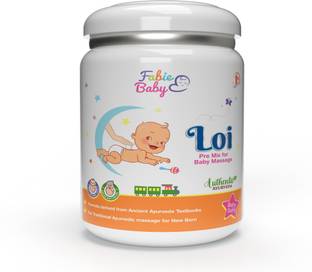 Fabie Baby Powder Loi Pre Mix for Body Massage of Baby Skin Care, Natural Ingredients,