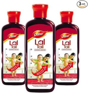 Dabur Lal Tail – 150ml (50ml,Pack of 3) | Ayurvedic Baby Massage Oil |