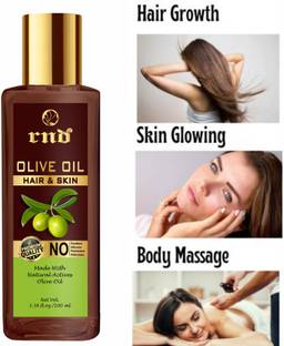 RND Pure Olive Oil for Soft & Smooth Body Oil, Quick Absorbing Non-Sticky