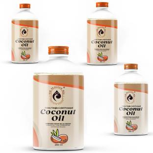 THE PEACOCK BOX Extra Virgin Coconut Oil for Hair Care - Nutrient-Rich Hair Elixir  Hair Oil