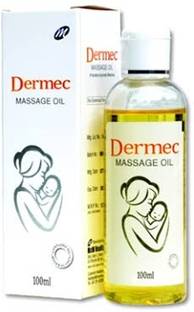 Dermec Baby massage oil 300ml ( pack of 3 pics 100ml Each )