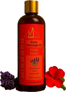mihaana Stress Relief Body Massage Oil | Relieve bodily tension | Reduce Stress