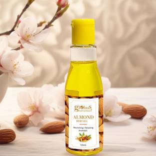 Globus Naturals Almond Body Oil, Aromatic, Relaxing
