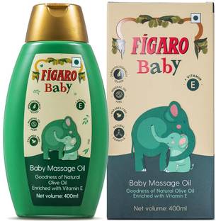 FIGARO Massage Oil with Goodness of Natural Olive oil enriched with vitamin E