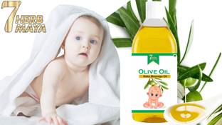 7Herbmaya Extra light olive oil jaitun tail hair & skin oil for