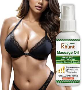 Dr.Khunt Chest body toner oil and Advance Massage Oil for Women help in skin toning 138