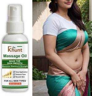 Dr.Khunt Chest body toner oil and Advance Massage Oil for Women help in skin toning 109