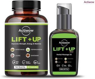 ACTIWOW Lift Up Capsules & Oil with Ayurvedic Passion Enhancers