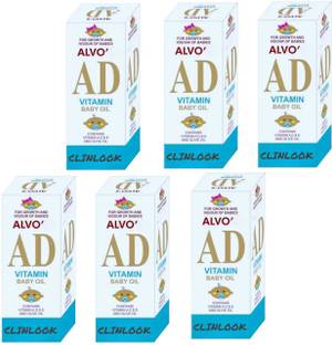 CLINLOOK ALVO AD OIL FOR GROWTH & HEALTHY BABYS PACK OF 100ml x 6