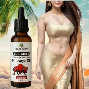 Babeehive GOD FATHERS 100% PURE AND ORGANIC MASSAGE OIL BIG BULL 30 ML TY787