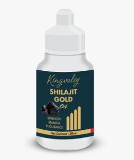 Kingvaliy 100 % Pure Shilajit Oil for Endurance, Strength and Stamina