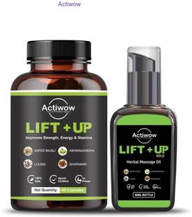 ACTIWOW Lift Up Capsules & Oil with Adaptogenic Herbal Boost