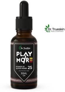 Dr.trueskin Play More Massage Oil for Muscle Relief with Nourishing Extracts - Tulsi