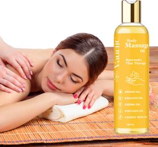 VauriiC Massage Oil for Women Relaxing Thai Therapy Body Massage Oil for All Skin Types