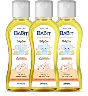 BABIT 3-in-1 Baby Massage Oil | Strengthens Soothes & Nourishes Skin