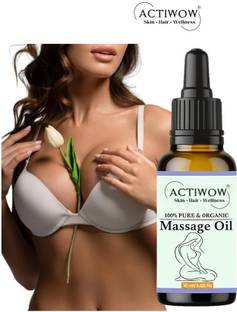 ACTIWOW Pure Organic Massage Oil for Breast Firming